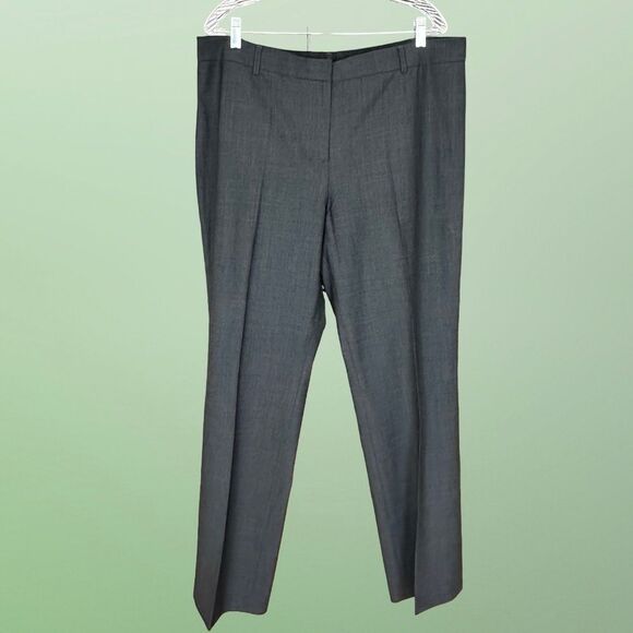 Jones NY Platinum Collection Easy Care Dress - Suit Pants Gray Size 16 - Picture 10 of 11